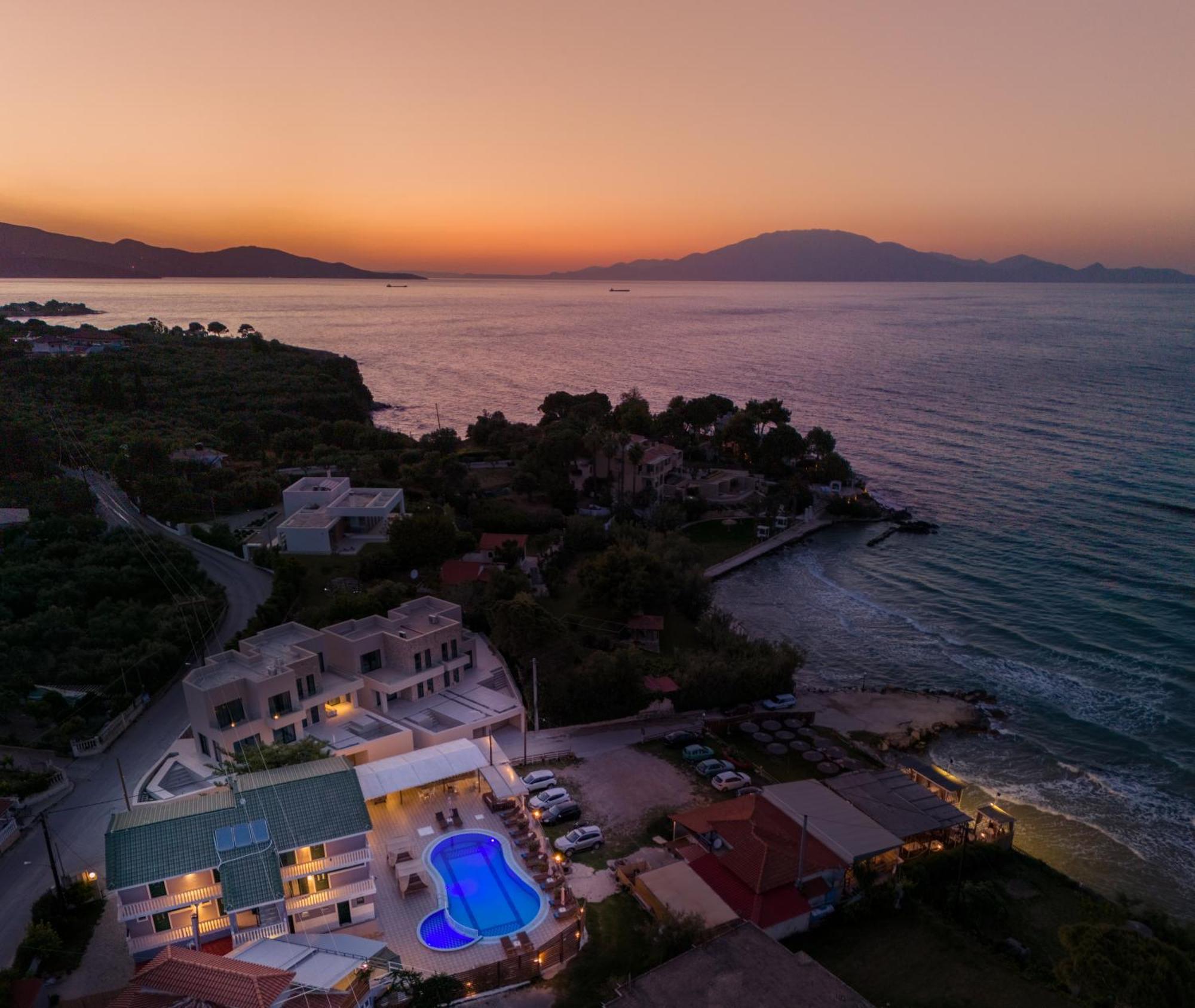 Amarylis Beachfront Studios Amoudi Exterior foto